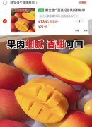 5 斤贵妃芒果 13.9 元